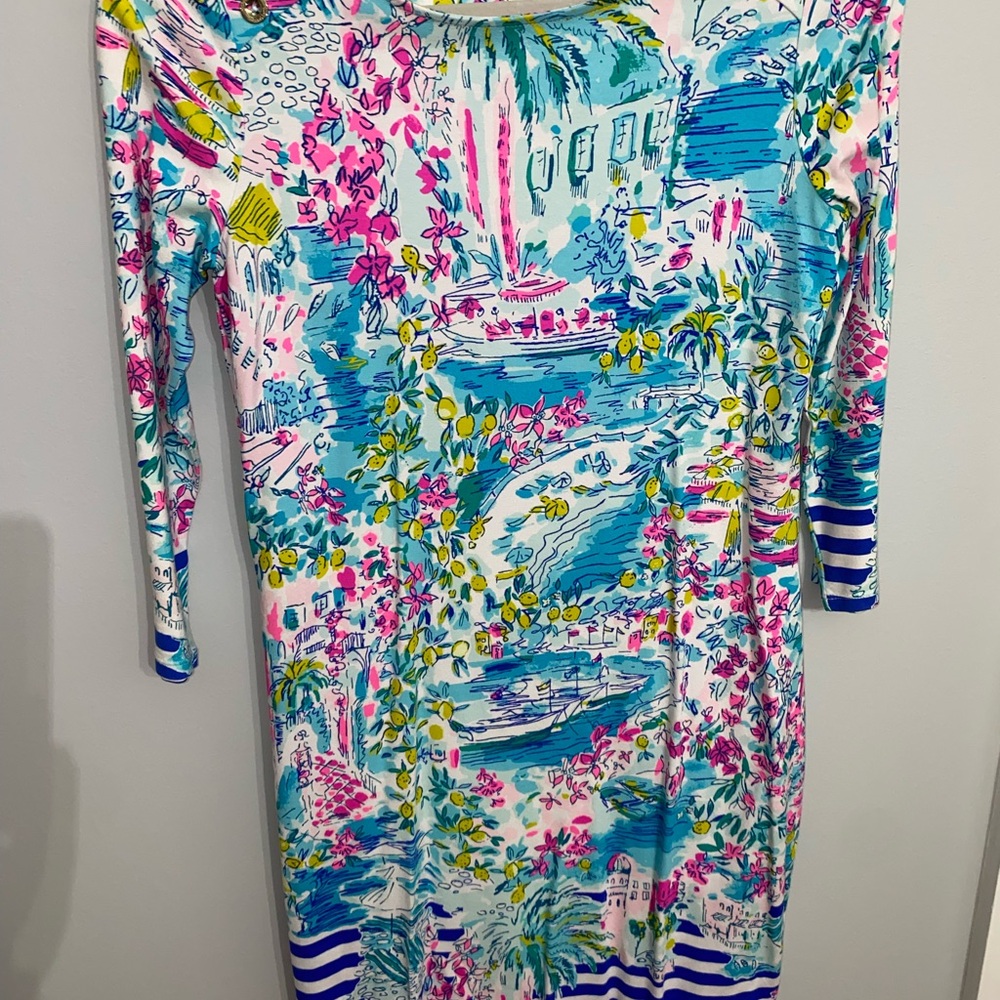 Lilly Pulitzer Vibrant Floral Dress